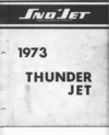 Thumbnail 1973 sno jet thunderjet snowmobile parts manual snojet