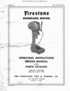 Thumbnail Firestone outboard motor service paarts & ops manual