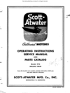 Thumbnail scott 473 outboard motor service owners & parts manual Thumbnail scott 473 outboard motor service owners & parts manual
