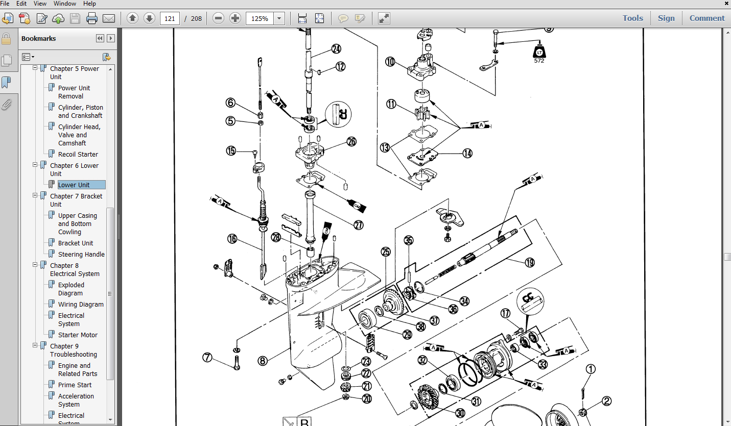 Thumbnail 2000 Yamaha F40TLRX