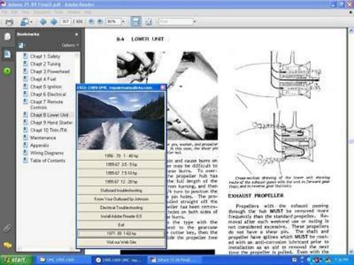 Product picture Mercury & Mariner outboard service repair manual 4 stroke