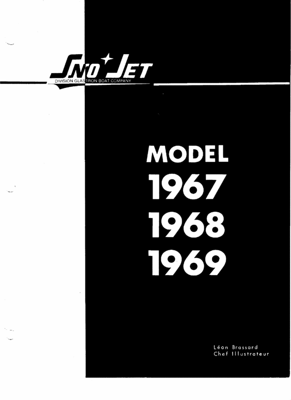 Product picture 1967 - 1969 sno jet snowmobile parts manual