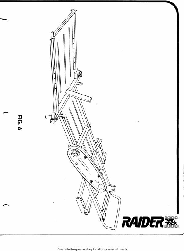 Product picture raider eagle snowmobile parts manual