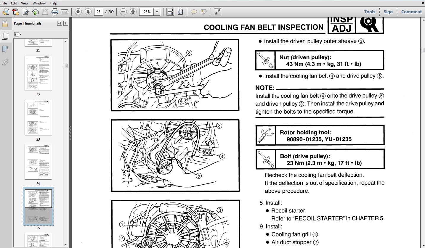 Product picture 2008 Yamaha APEX MOUNTAIN SE Snowmobile Service Manual